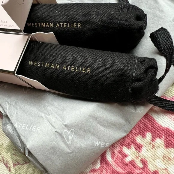 BNIB Westman Atelier Lou Lou Squeaky Clean lip balm ๐๐ป two/set of 2 ๐๐ป - Picture 5 of 5